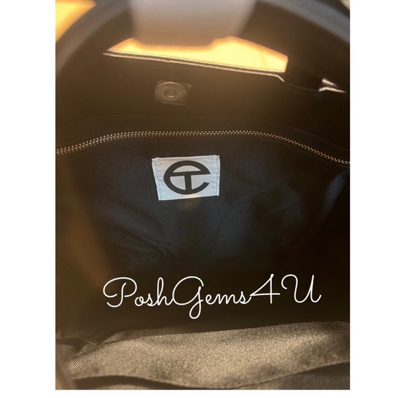 Authentic Telfar Large Iconic Black Weekender/Shopper - Picture 5 of 6